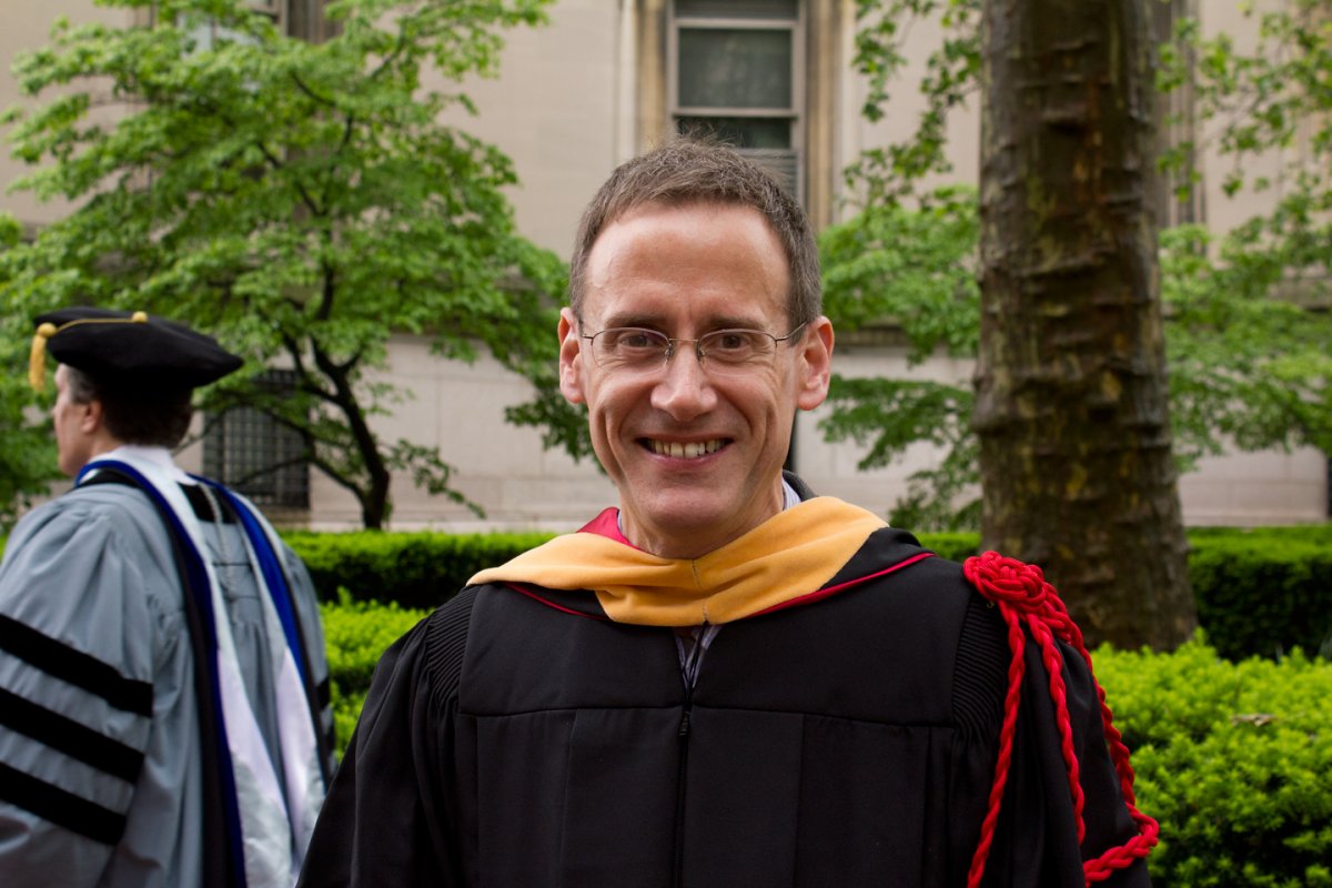 Barry Kane at University Commencement May 2012